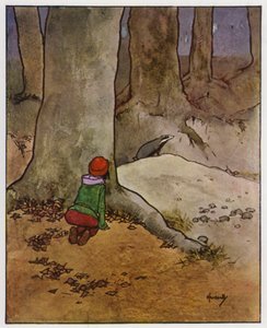 O texugo (lito colorido) de John Hassall