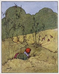 A perdiz (lito colorido) de John Hassall