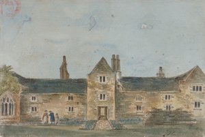 Almshouses de Ellis Davy, Croydon, Surrey, c1800
