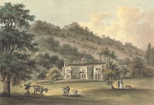 Grove Cottage, Box Hill, Surrey, a sede da Esq. George Barclay. de John Hassell