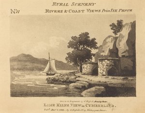 Fornos de cal, vista em Cumberland de John Hassell