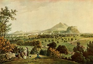 "A Cidade de Edimburgo", 1824, 1946.   de John Heaviside Clark