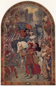 Henrique VI A Batalha de Barnet, 1471 de John Henry Amshewitz