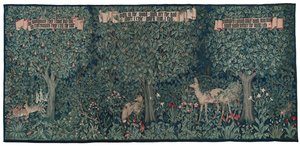 Tapeçaria - Verdura de John Henry Dearle