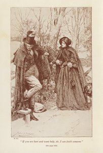 Ilustração para Jane Eyre de Charlotte Bronte (litografia)