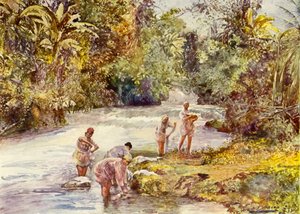 The White River, Jamaica (cor litho)