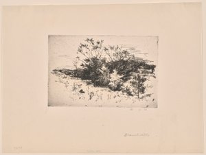 Paisagem de outono de John Henry Twachtman