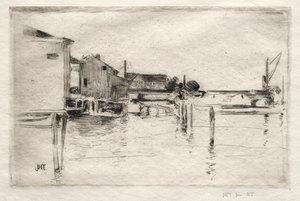 A doca, Bridgeport, Connecticut.
