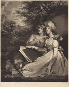 Filhas de Sir Thomas Frankland, baronete (As irmãs) de John Hoppner