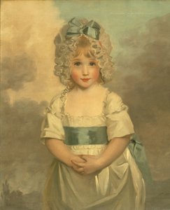 Miss Charlotte Papendick em criança de John Hoppner