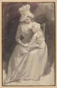 Sra. Skinner e Criança de John Hoppner