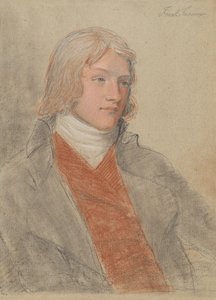 Estudo para o retrato de um jovem, possivelmente Frank Issom de John Hoppner