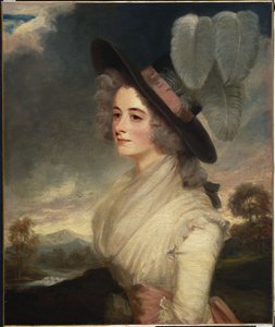 Elizabeth Beresford, metade do comprimento de John Hoppner