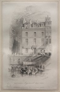Napoleons Housing, Quai Conti, 1835.