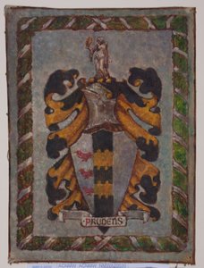 Desenho (óleo sobre tela) de John Houghton Maurice Bonnor