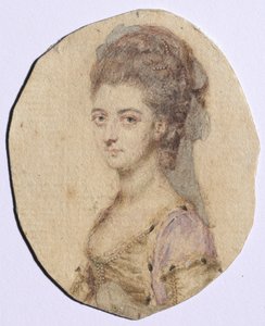 Retrato de Charlotte Bertie, née Warren, 4ª Condessa de Abingdon, 1778. de John I. smart