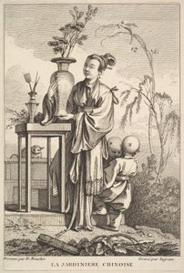 O jardineiro chinês, 1741-63.