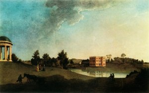 "Halswell House and Grounds, Somerset", c1768, 1944.  