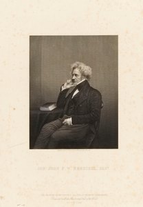 Sir John Frederick William Herschel (1792-1871), c.1860 (gravura em ponteado)