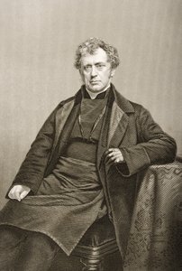 James Prince Lee (1804-69) gravado por DJ Pound a partir de uma fotografia, de &39;A Sala de Estar de Personagens Eminentes, Volume 2&39;, publicada em Londres, 1860 de John Jabez Edwin Paisley Mayall