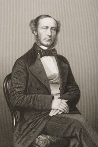 John Walter (1818-94), gravado por DJ Pound a partir de uma fotografia, de "A Sala de Estar de Personagens Eminentes, Volume 2", publicado em Londres, 1860