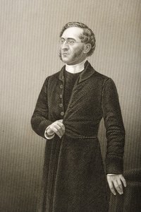 Rev. John Cumming (1707-81), gravado por DJ Pound de uma fotografia, de &39;A Sala de Estar de Personagens Eminentes, Volume 2&39;, publicado em Londres, 1860 de John Jabez Edwin Paisley Mayall
