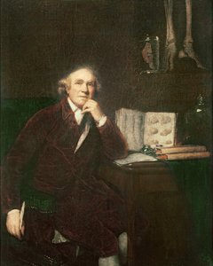 Retrato de John Hunter (1728-1793) depois de Sir Joshua Reynolds (1723-1792) 1813