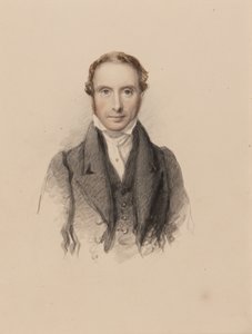 Retrato de Samuel Prout, c.1820 (wc no papel)