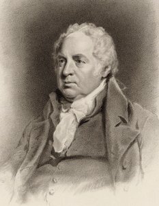 Retrato do violinista e compositor William Shield 1748-1829, 1822. de John Jackson