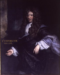 Sir Stephen Fox (1627-1716) Paymaster General (óleo sobre tela) de John James Bakker