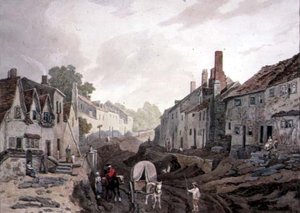 Cena de rua, Erith, Kent de John James Chalon