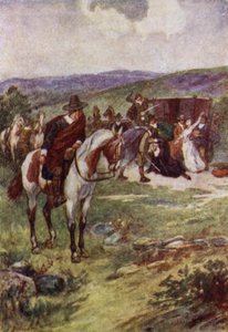 Assassinato de James Sharp, Arcebispo de St Andrews por militantes Covenanters, Magus Muir, Escócia