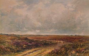 Dia tempestuoso em Surrey Common, séculos XIX e XX, 1935