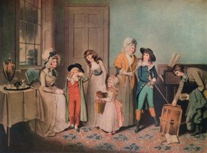 Segunda-feira negra ou a partida para a escola, 1790, 1919