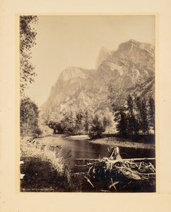 Sentinel Rock, Kings River, Califórnia de John K. Hillers