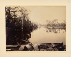 Silver Springs, Florida, vista para montante de John K. Hillers