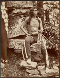 Yellow Bear, da nação Muscogee em Okmulgee de John K. Hillers