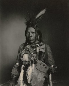Corre Medicina, Arapahoe, 1898-1899. de John K. Rose