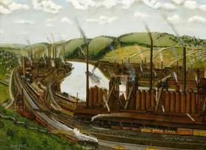 O Vale do Rio Monongahela, Pensilvânia, 1931