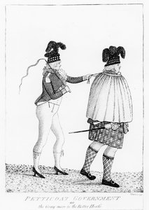Petticoat Government, ou a égua Grey é o Cavalo Melhor, 1795
