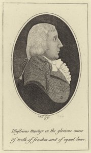 Retrato de Thomas Muir de John Kay