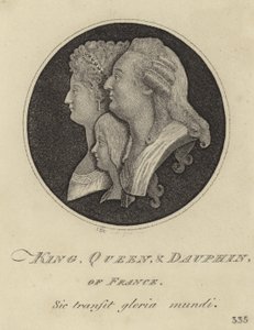 O rei, a rainha e o dauphin da França de John Kay