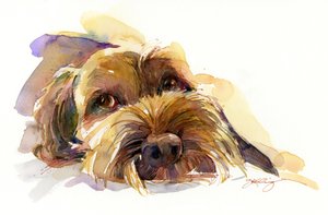 Retrato de Charlie, 2015 (aguarela)