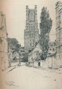 Torre de Ely, do sul, 1924 de John Keppie