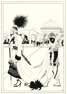 Ilustração para A História de Aladino e a Lâmpada Maravilhosa (litho)