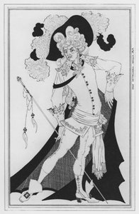 Ilustração de The Way of the World de William Congreve (litho)
