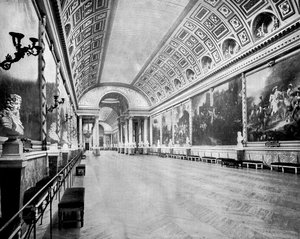 Galeria de batalhas, Versalhes, França, 1893.