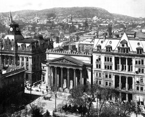 Montreal e Mount Royal, Canadá, 1893. de John L. Stoddard