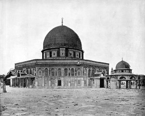 Mesquita de Omar, Jerusalém, 1893.
