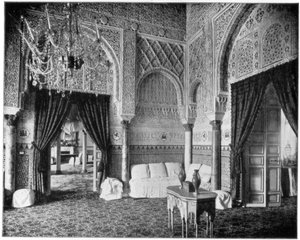 Salão de Maria de Padilla, Alcazar, Sevilha, Espanha, final do século XIX